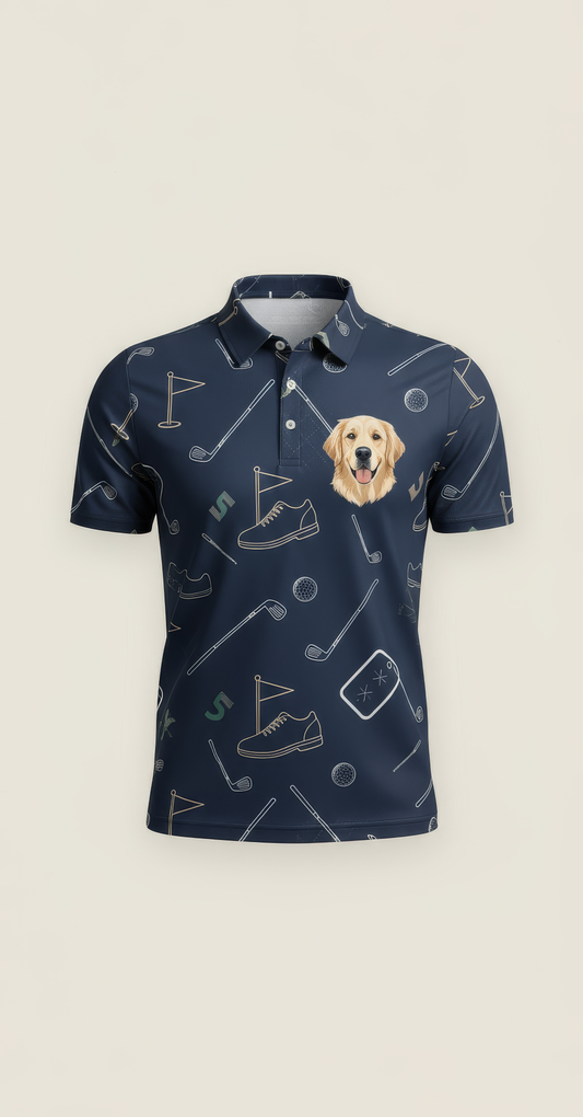Personalized Golf Polo – Funny & One-of-a-Kind Gift for Golfers