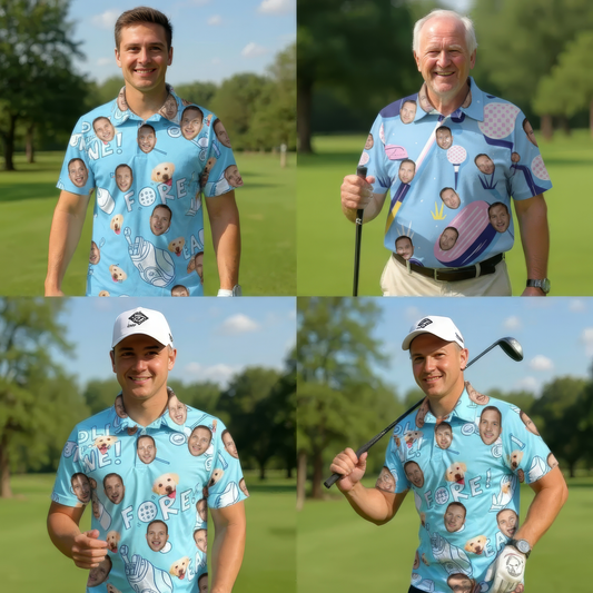 Custom Golf Polo Shirt – Unique, Fun & Perfect Gift for Golf Lovers