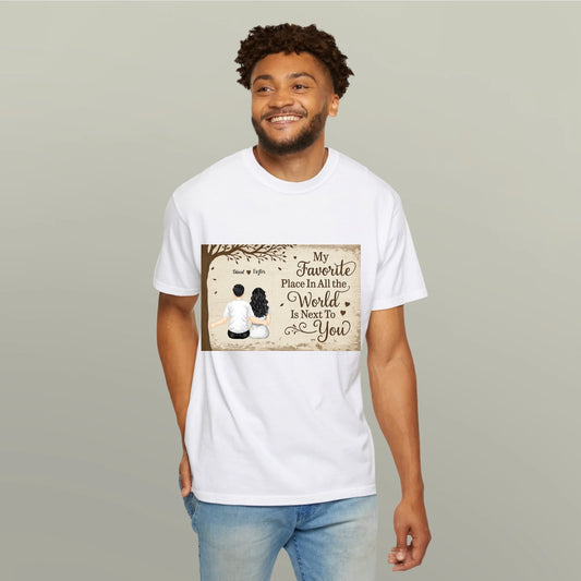 Anniversary Gift – Personalized Couple Tee