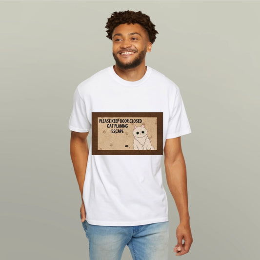 Your Cat’s Secret Plan, Now on a T - Shirt