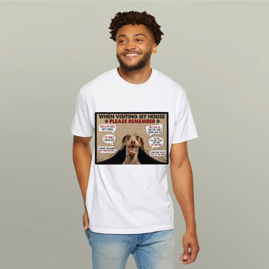 Funny Dog Rules T-Shirt for Dog Lovers