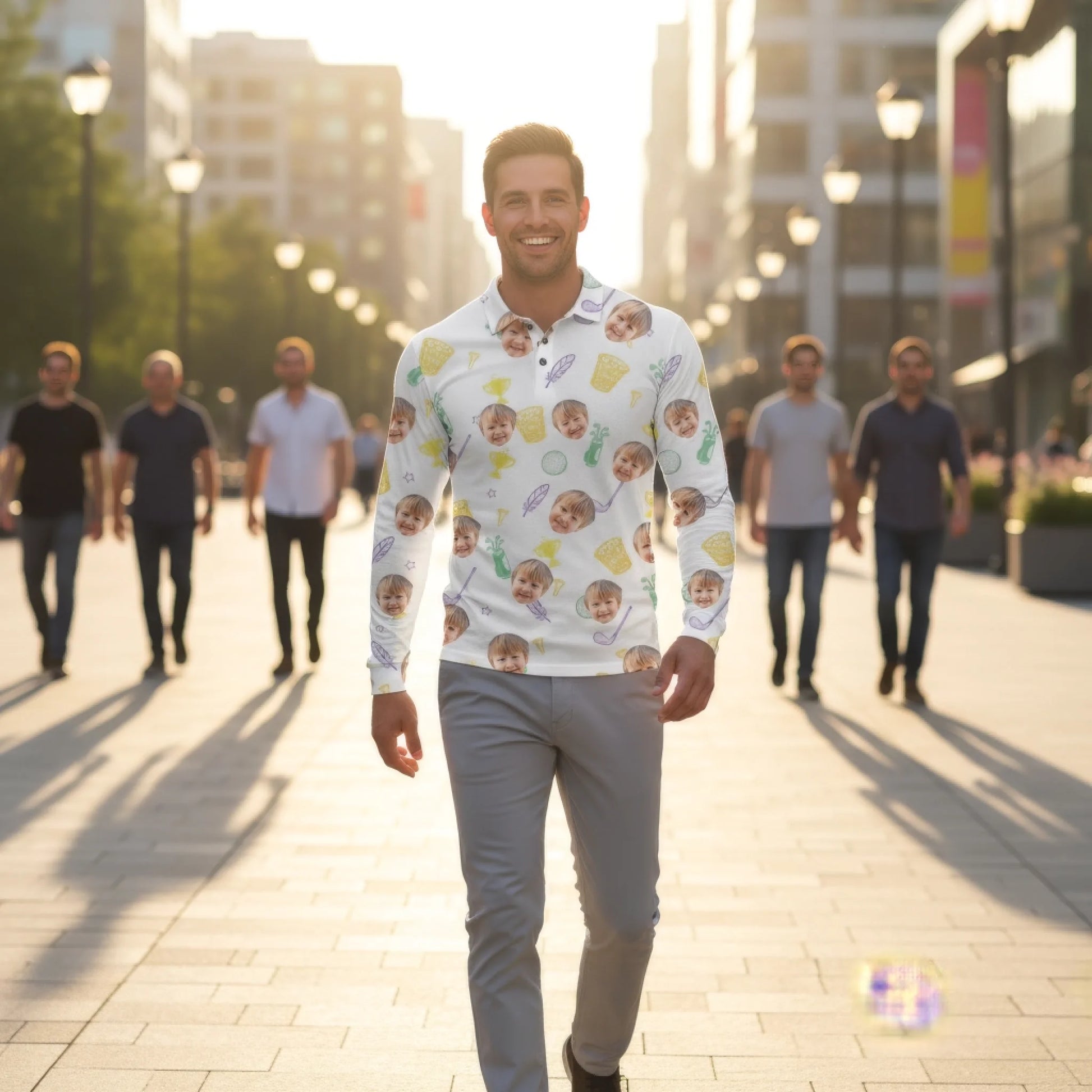 sleeve polo 1 mockup